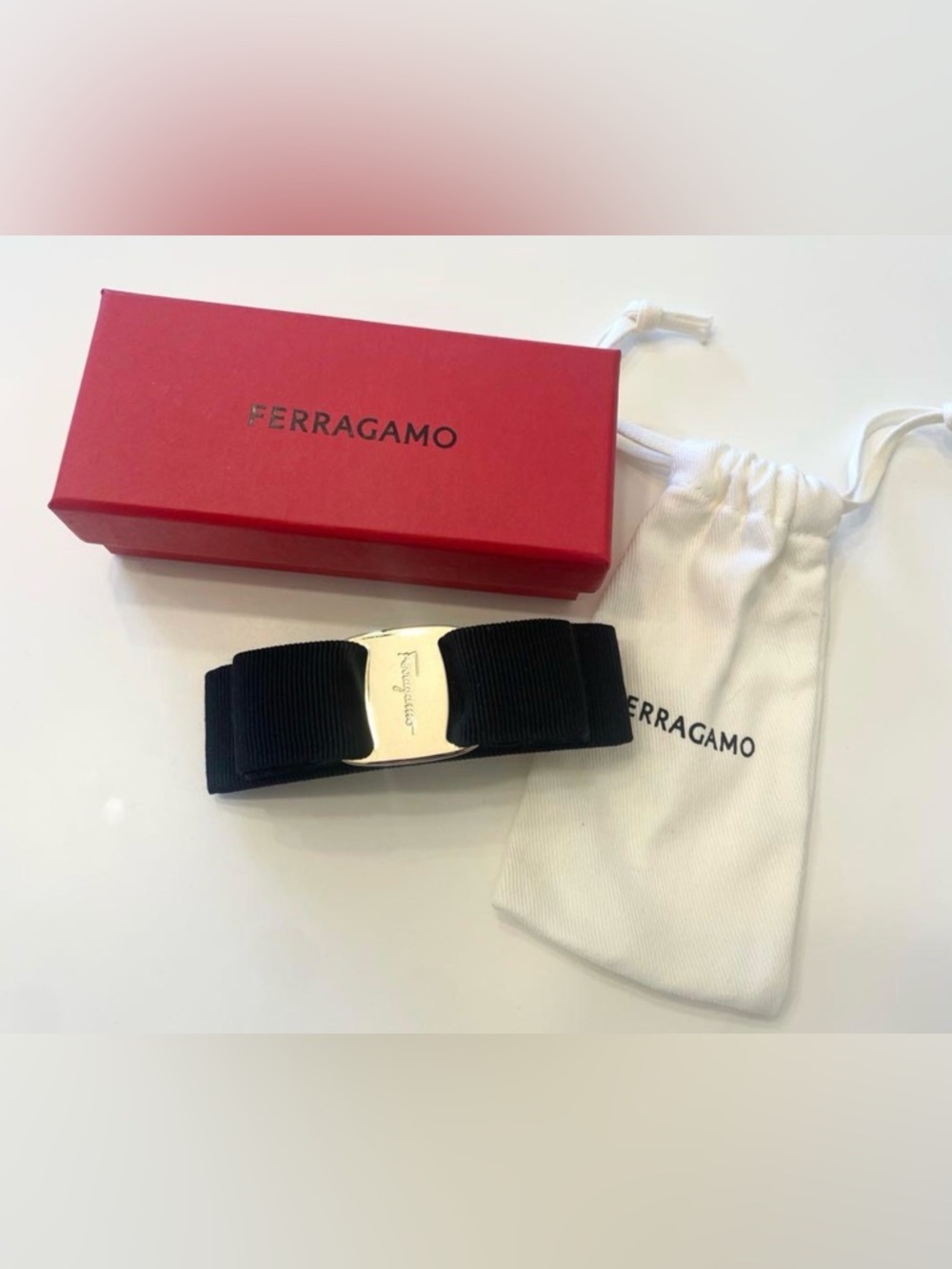Ferragamo Vara Bow Hairclip